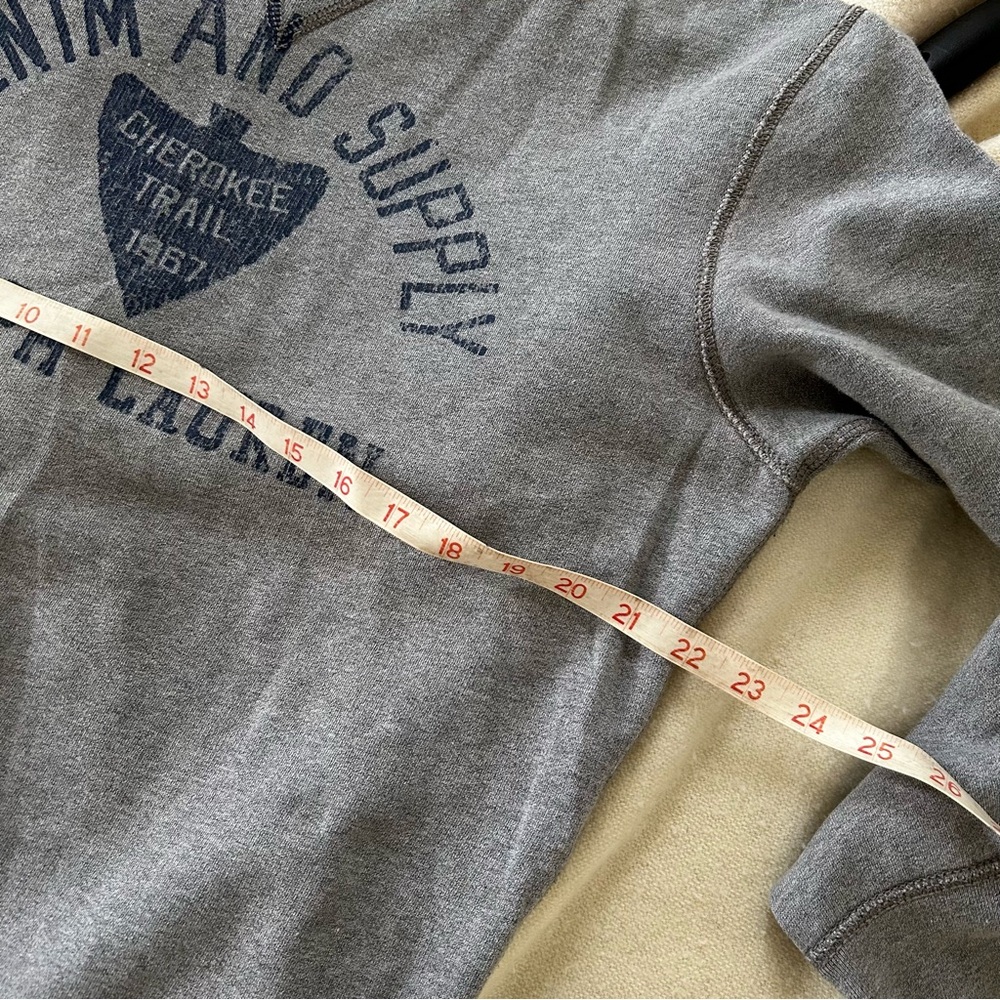 Ralph Lauren Denim & Supply Gray Crewneck Sweatshirt Cherokee Trail 1967 - Picture 5 of 6